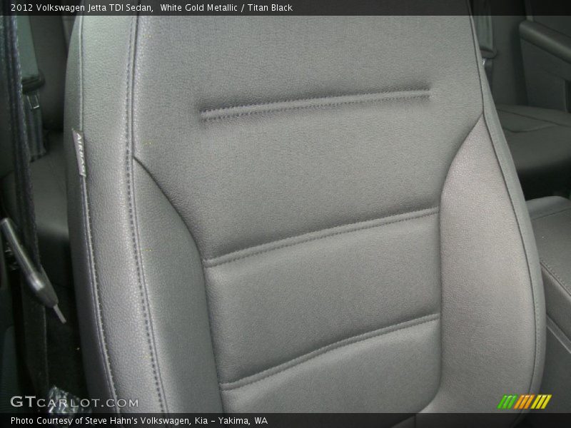 White Gold Metallic / Titan Black 2012 Volkswagen Jetta TDI Sedan