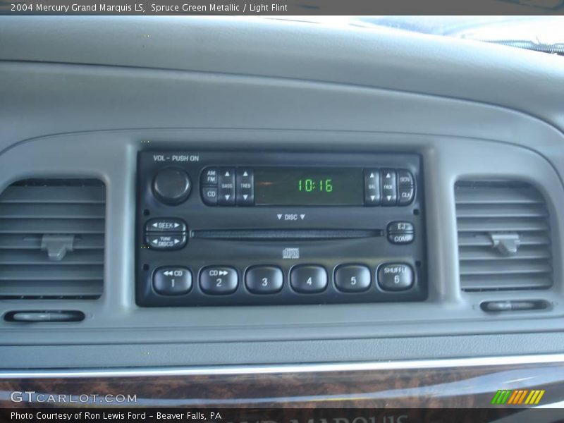Spruce Green Metallic / Light Flint 2004 Mercury Grand Marquis LS