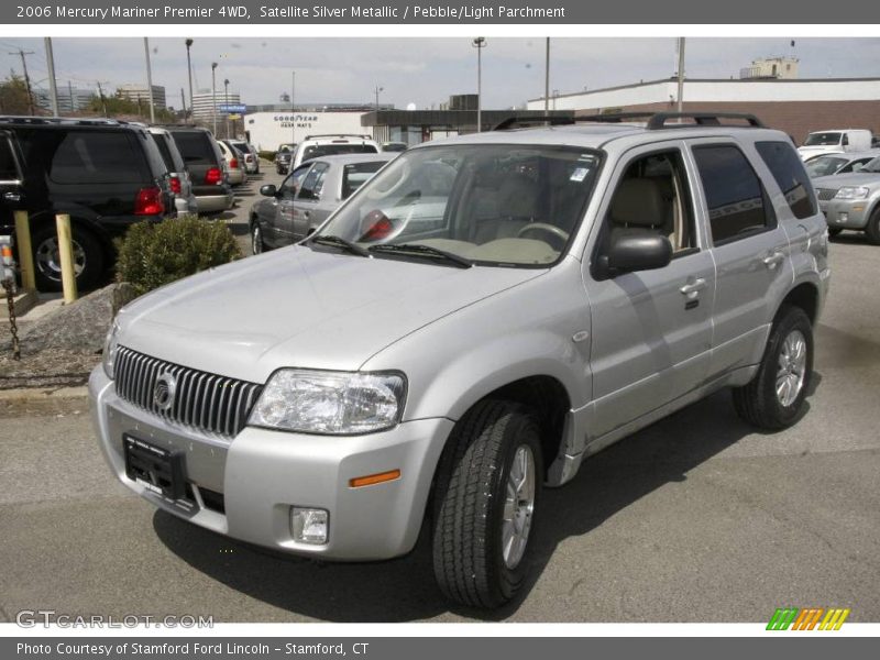 Satellite Silver Metallic / Pebble/Light Parchment 2006 Mercury Mariner Premier 4WD