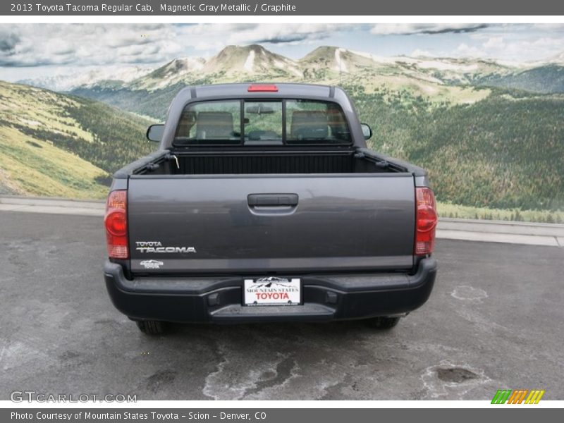 Magnetic Gray Metallic / Graphite 2013 Toyota Tacoma Regular Cab