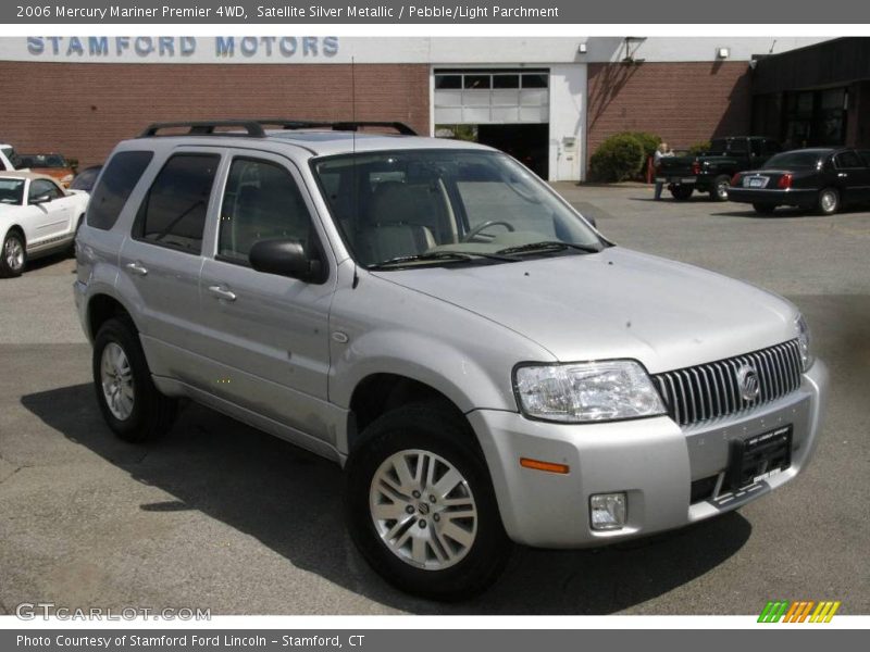 Satellite Silver Metallic / Pebble/Light Parchment 2006 Mercury Mariner Premier 4WD