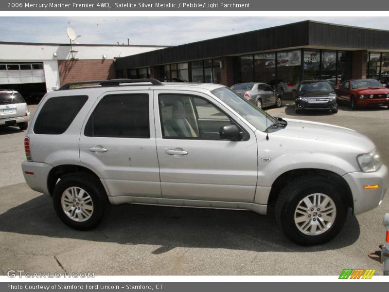 Satellite Silver Metallic / Pebble/Light Parchment 2006 Mercury Mariner Premier 4WD