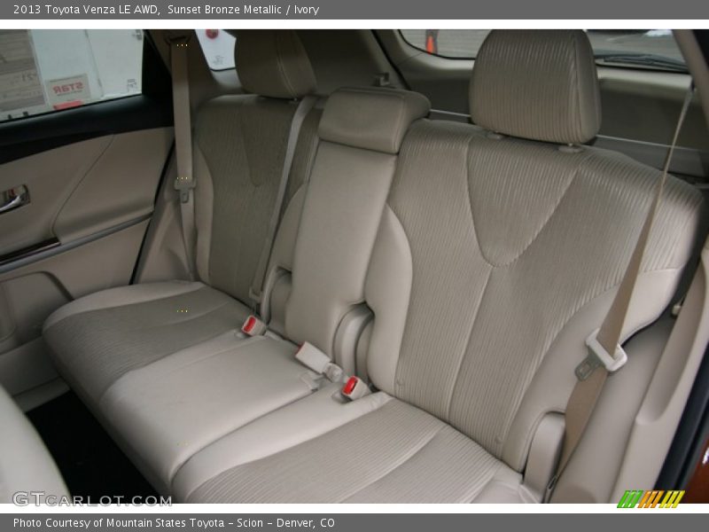 Sunset Bronze Metallic / Ivory 2013 Toyota Venza LE AWD