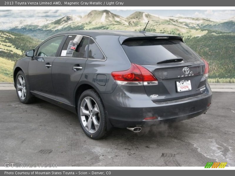 Magnetic Gray Metallic / Light Gray 2013 Toyota Venza Limited AWD