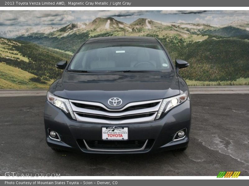 Magnetic Gray Metallic / Light Gray 2013 Toyota Venza Limited AWD