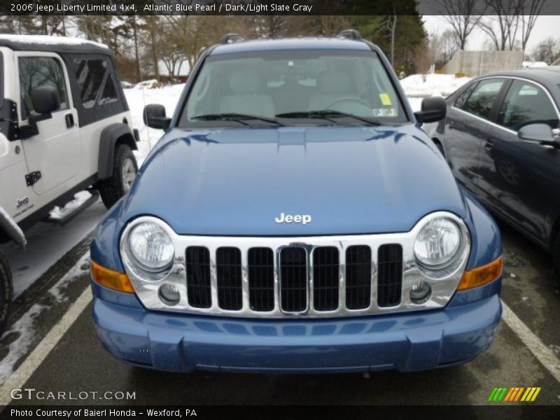 Atlantic Blue Pearl / Dark/Light Slate Gray 2006 Jeep Liberty Limited 4x4
