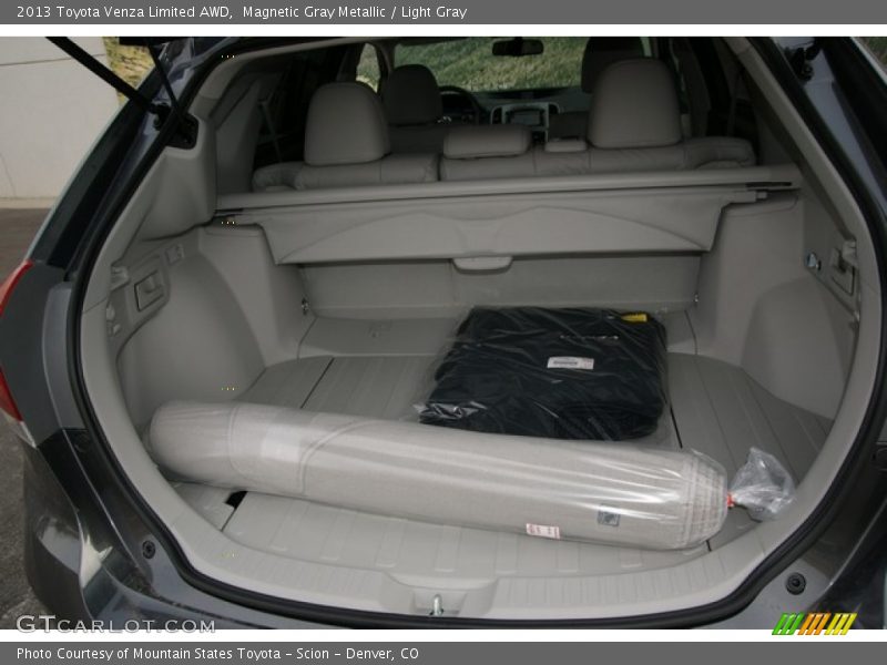 Magnetic Gray Metallic / Light Gray 2013 Toyota Venza Limited AWD