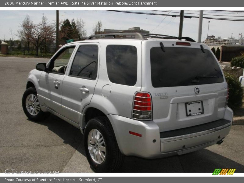 Satellite Silver Metallic / Pebble/Light Parchment 2006 Mercury Mariner Premier 4WD