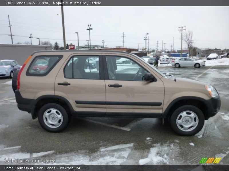 Mojave Mist Metallic / Saddle 2002 Honda CR-V LX 4WD