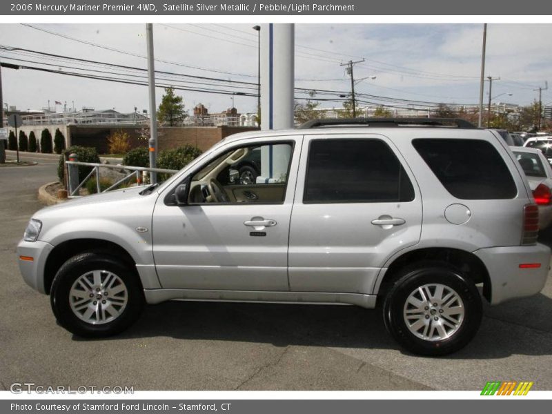 Satellite Silver Metallic / Pebble/Light Parchment 2006 Mercury Mariner Premier 4WD