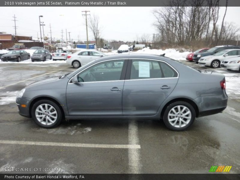 Platinum Grey Metallic / Titan Black 2010 Volkswagen Jetta SE Sedan