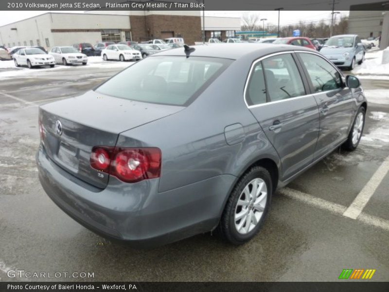 Platinum Grey Metallic / Titan Black 2010 Volkswagen Jetta SE Sedan