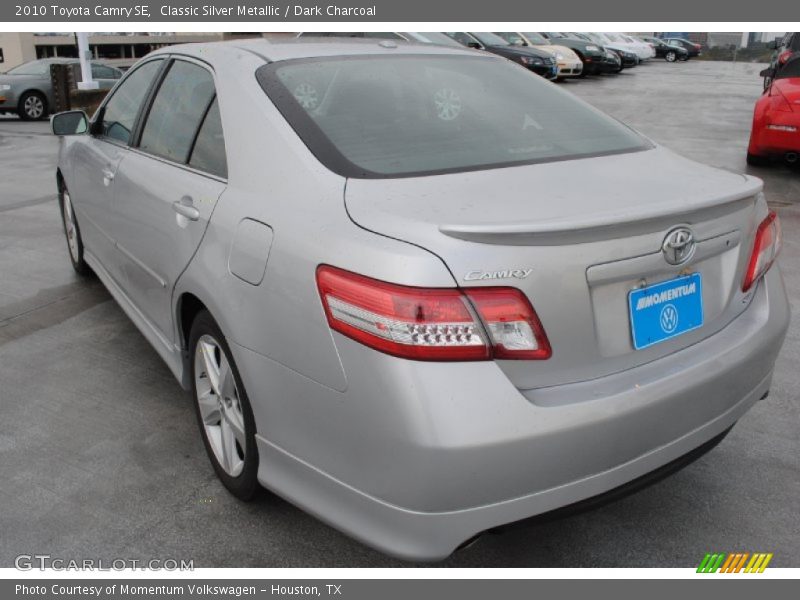 Classic Silver Metallic / Dark Charcoal 2010 Toyota Camry SE