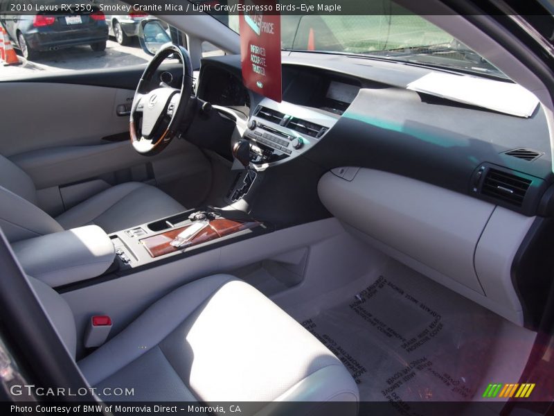 Smokey Granite Mica / Light Gray/Espresso Birds-Eye Maple 2010 Lexus RX 350