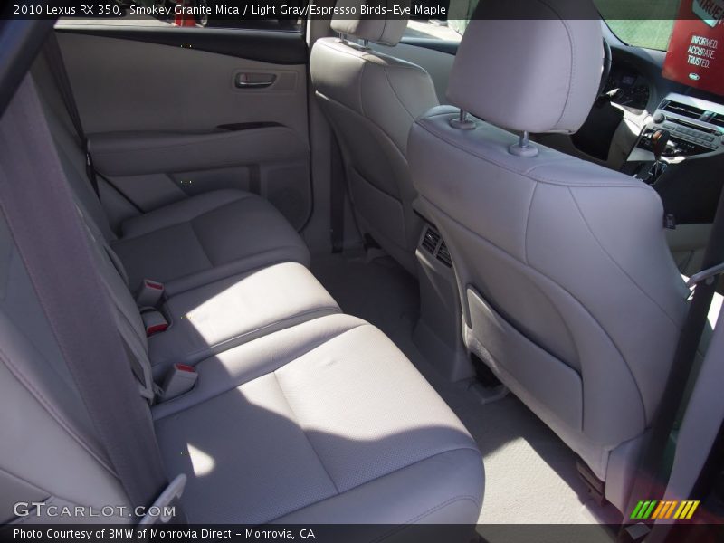 Smokey Granite Mica / Light Gray/Espresso Birds-Eye Maple 2010 Lexus RX 350