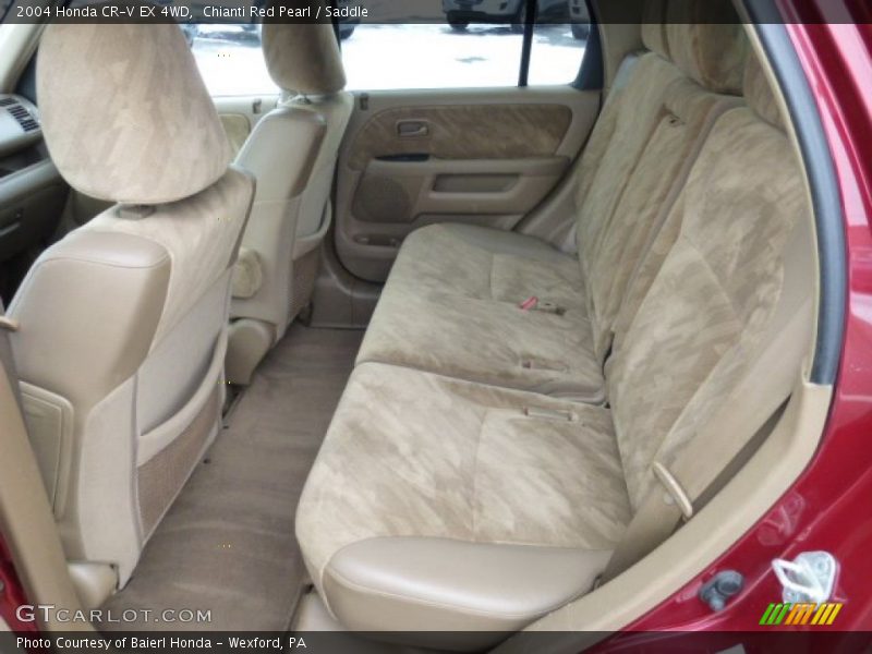 Chianti Red Pearl / Saddle 2004 Honda CR-V EX 4WD