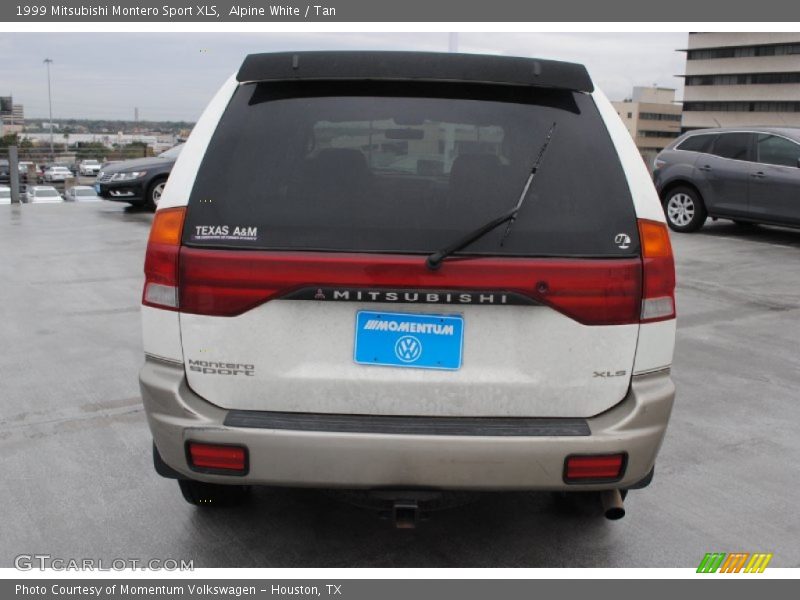 Alpine White / Tan 1999 Mitsubishi Montero Sport XLS