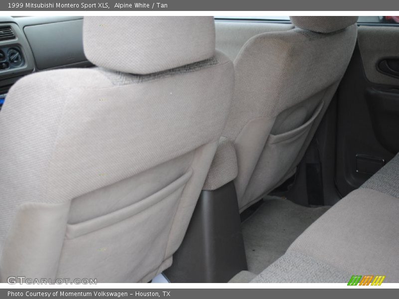 Alpine White / Tan 1999 Mitsubishi Montero Sport XLS