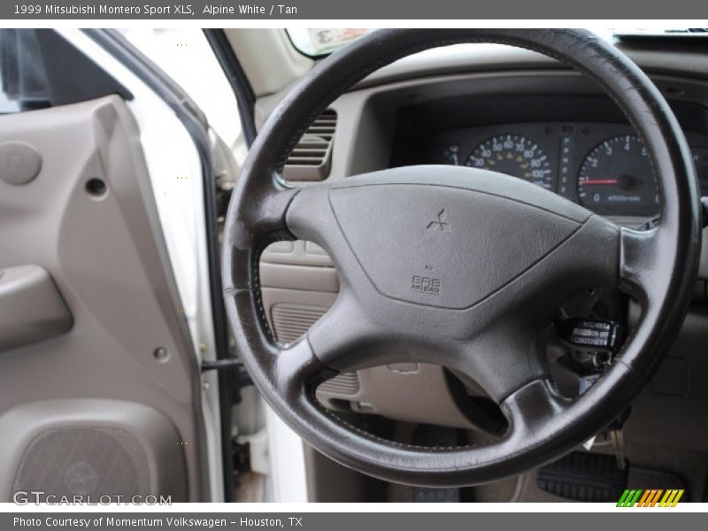 Alpine White / Tan 1999 Mitsubishi Montero Sport XLS