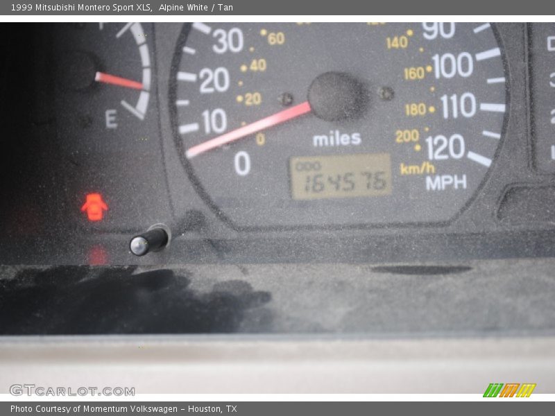 Alpine White / Tan 1999 Mitsubishi Montero Sport XLS