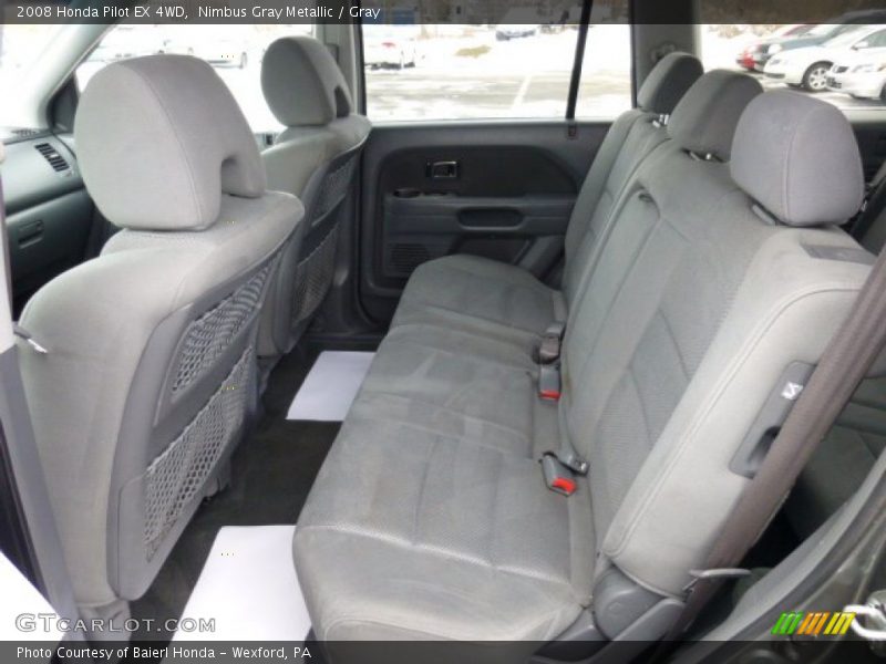 Nimbus Gray Metallic / Gray 2008 Honda Pilot EX 4WD