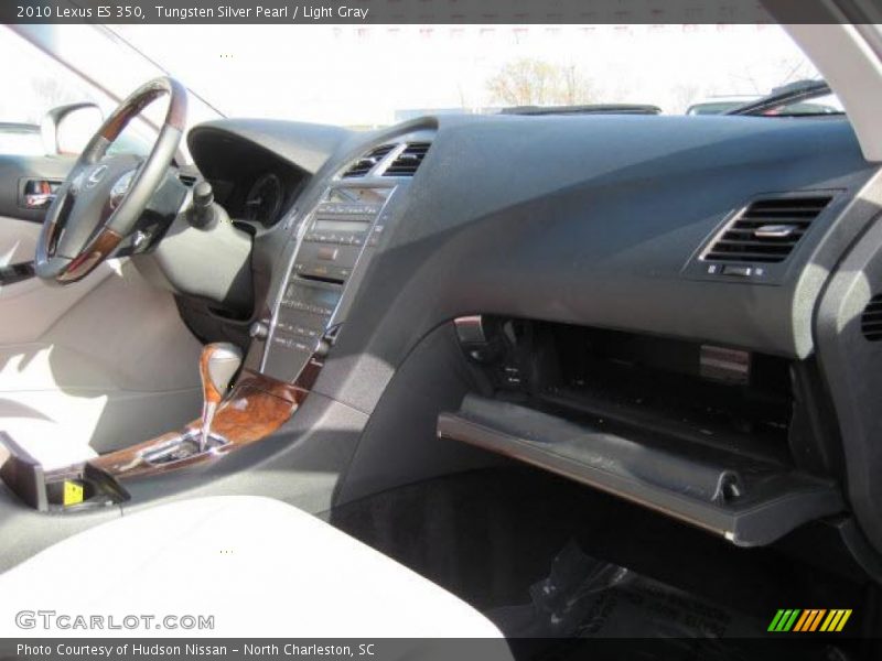 Tungsten Silver Pearl / Light Gray 2010 Lexus ES 350