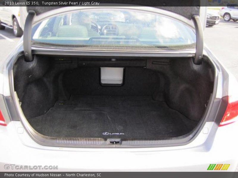 Tungsten Silver Pearl / Light Gray 2010 Lexus ES 350