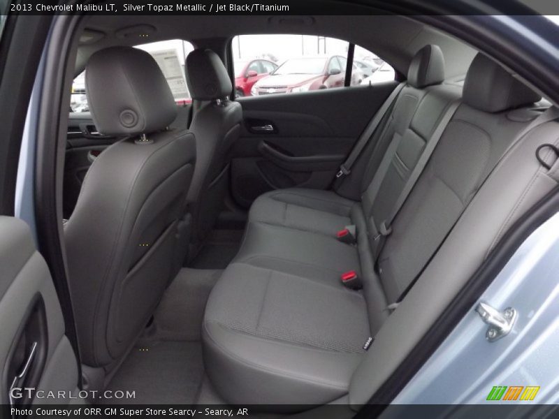Silver Topaz Metallic / Jet Black/Titanium 2013 Chevrolet Malibu LT