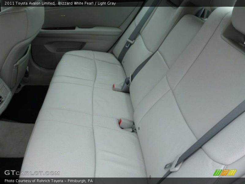 Blizzard White Pearl / Light Gray 2011 Toyota Avalon Limited