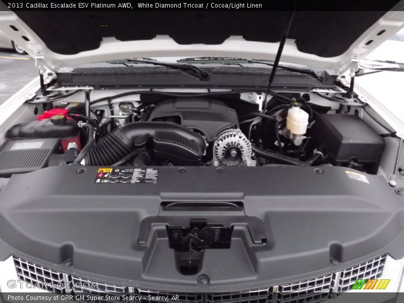  2013 Escalade ESV Platinum AWD Engine - 6.2 Liter Flex-Fuel OHV 16-Valve VVT Vortec V8
