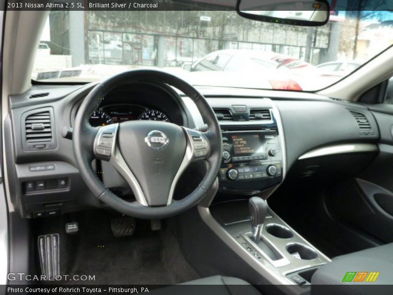 Brilliant Silver / Charcoal 2013 Nissan Altima 2.5 SL