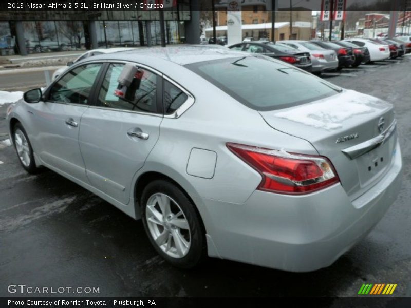Brilliant Silver / Charcoal 2013 Nissan Altima 2.5 SL