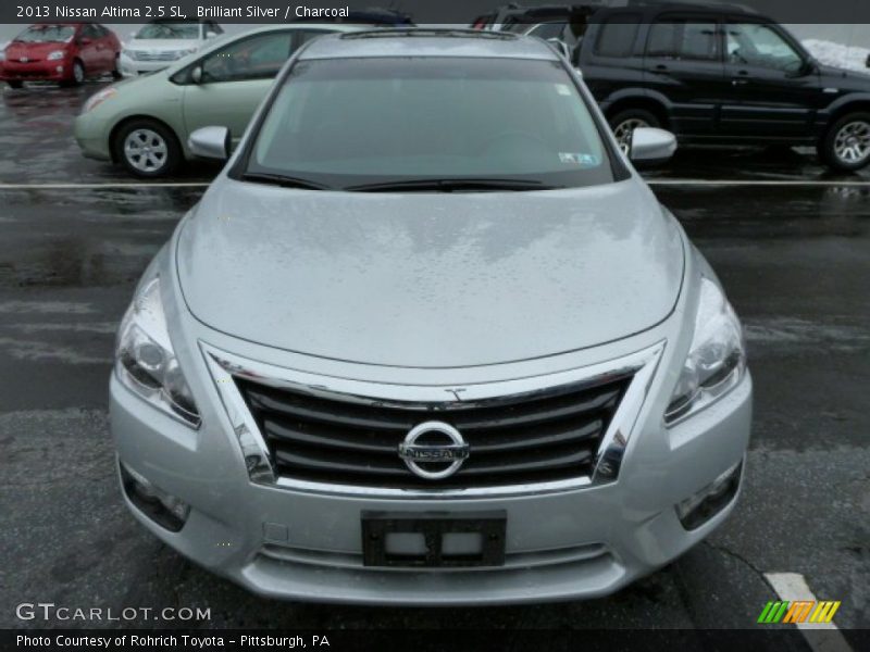 Brilliant Silver / Charcoal 2013 Nissan Altima 2.5 SL