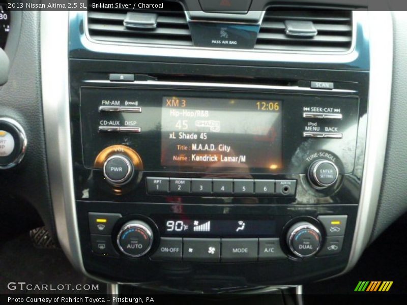 Controls of 2013 Altima 2.5 SL