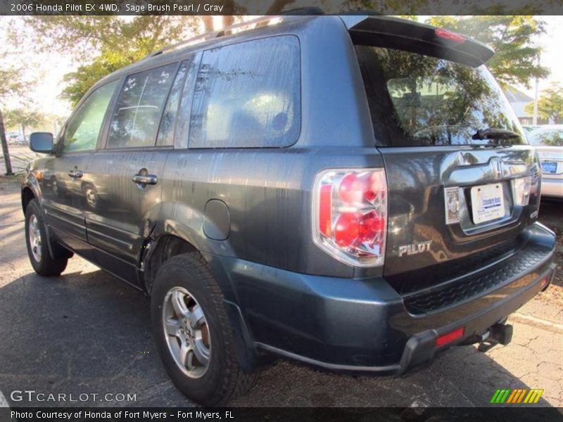 Sage Brush Pearl / Gray 2006 Honda Pilot EX 4WD
