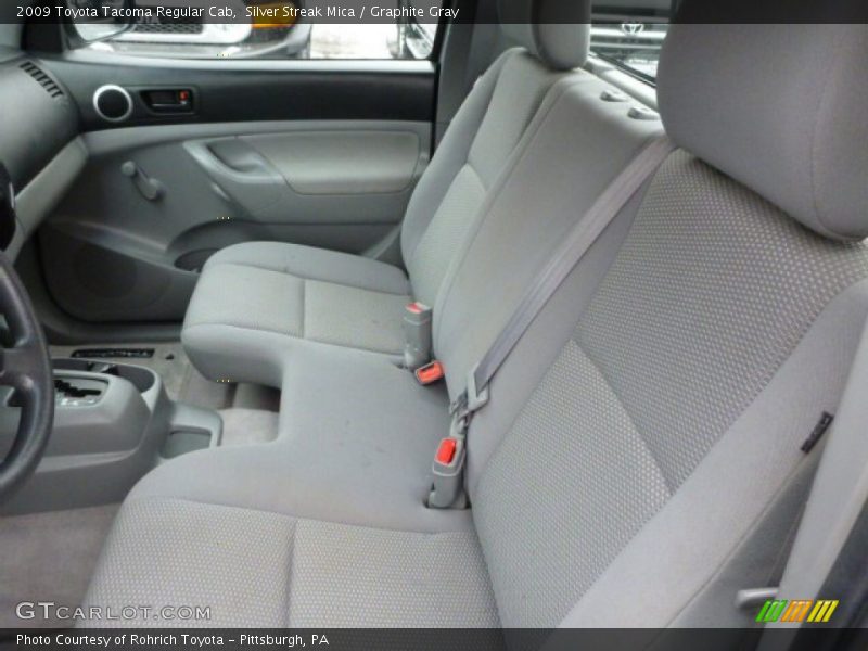 Silver Streak Mica / Graphite Gray 2009 Toyota Tacoma Regular Cab