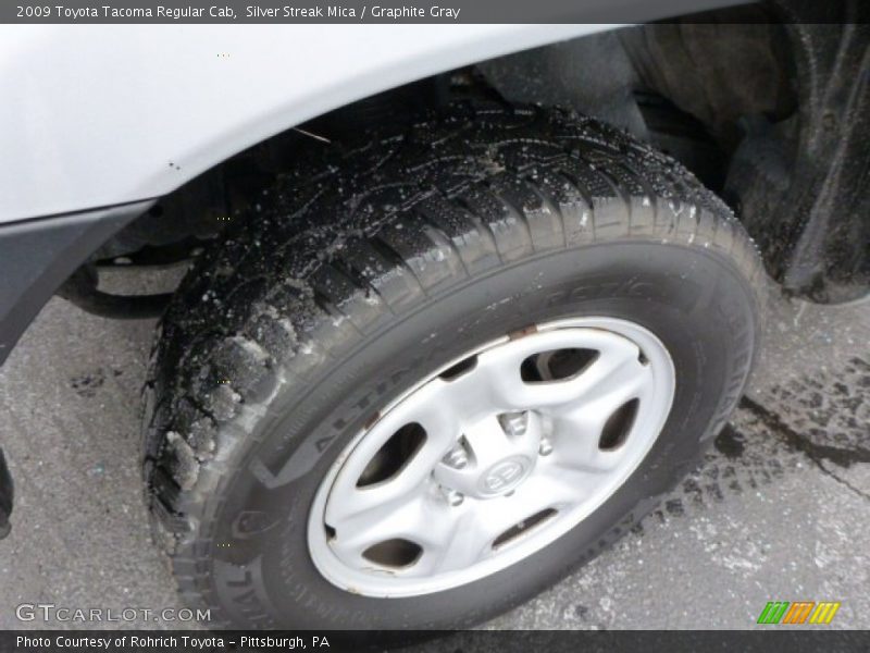 Silver Streak Mica / Graphite Gray 2009 Toyota Tacoma Regular Cab