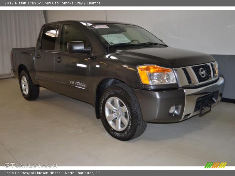 Smoke Gray / Charcoal 2012 Nissan Titan SV Crew Cab