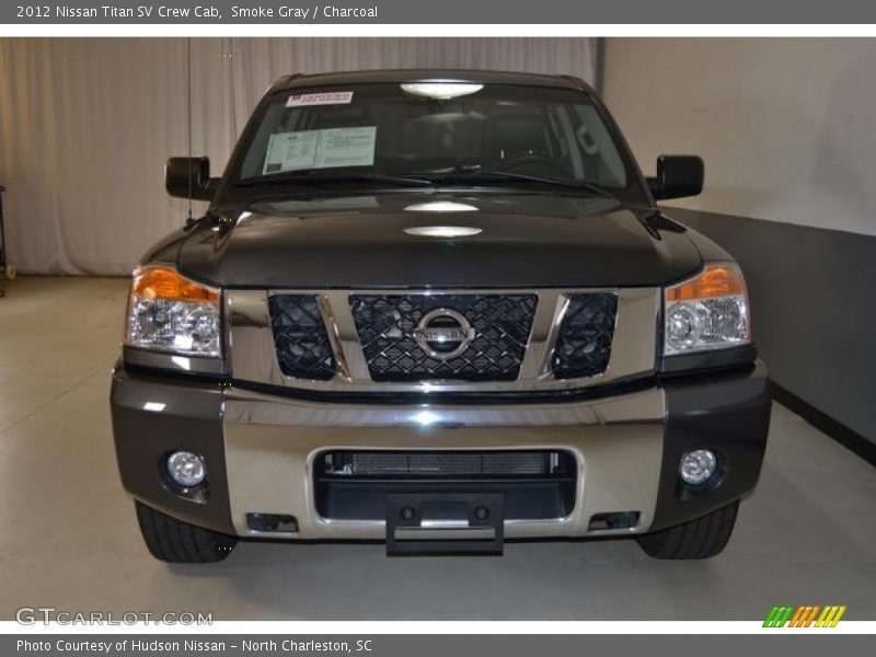 Smoke Gray / Charcoal 2012 Nissan Titan SV Crew Cab