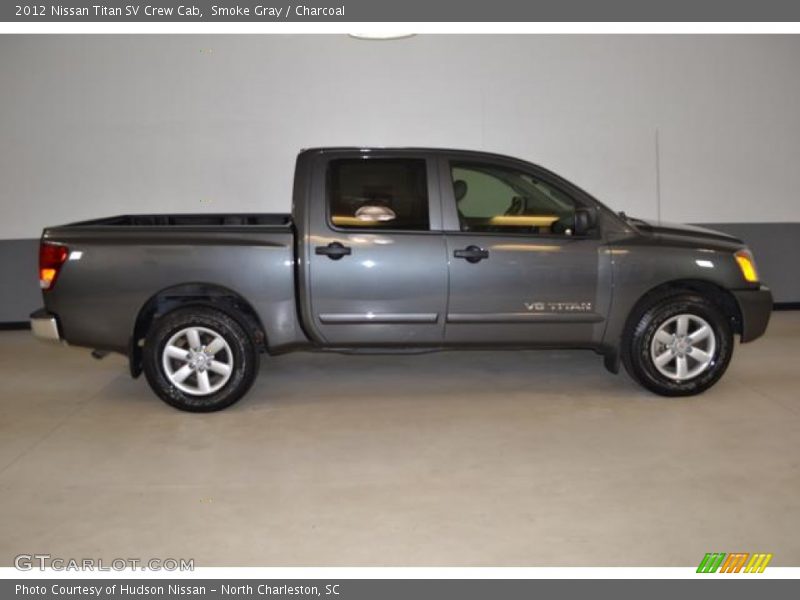 Smoke Gray / Charcoal 2012 Nissan Titan SV Crew Cab