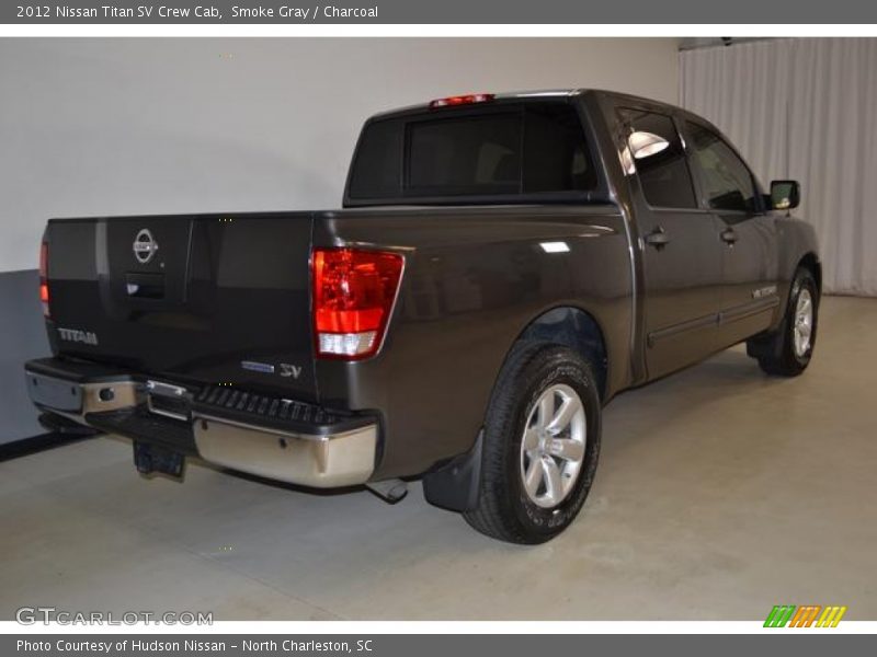Smoke Gray / Charcoal 2012 Nissan Titan SV Crew Cab