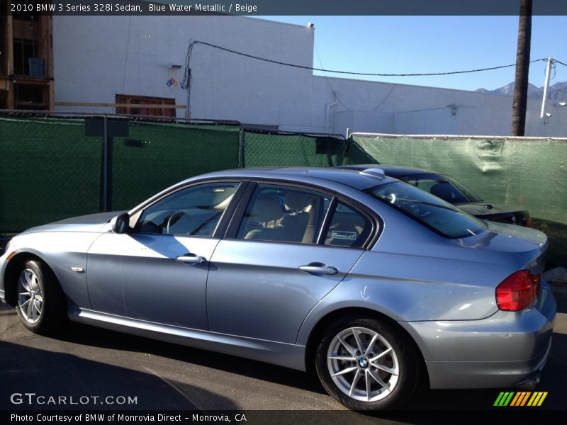 Blue Water Metallic / Beige 2010 BMW 3 Series 328i Sedan