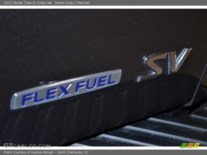 Smoke Gray / Charcoal 2012 Nissan Titan SV Crew Cab