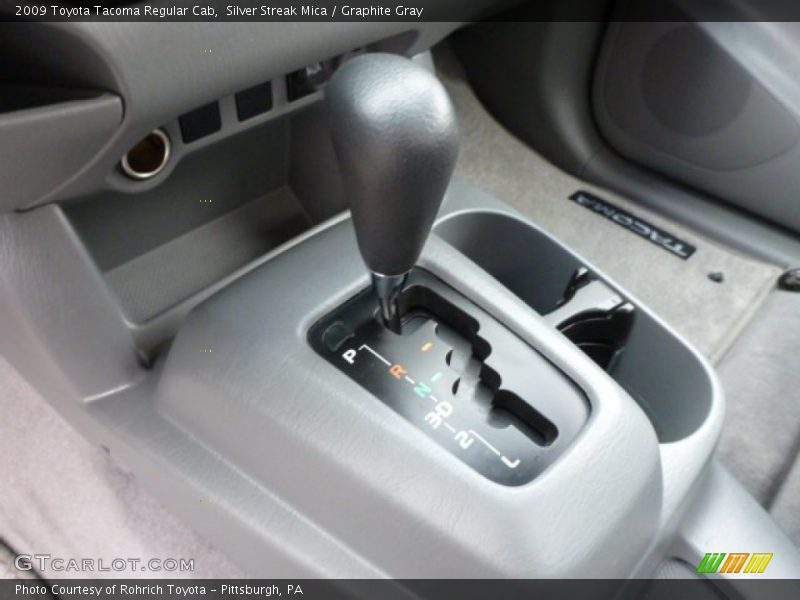 Silver Streak Mica / Graphite Gray 2009 Toyota Tacoma Regular Cab