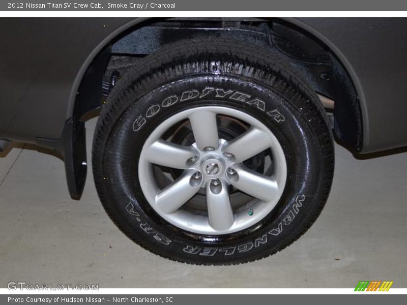 Smoke Gray / Charcoal 2012 Nissan Titan SV Crew Cab