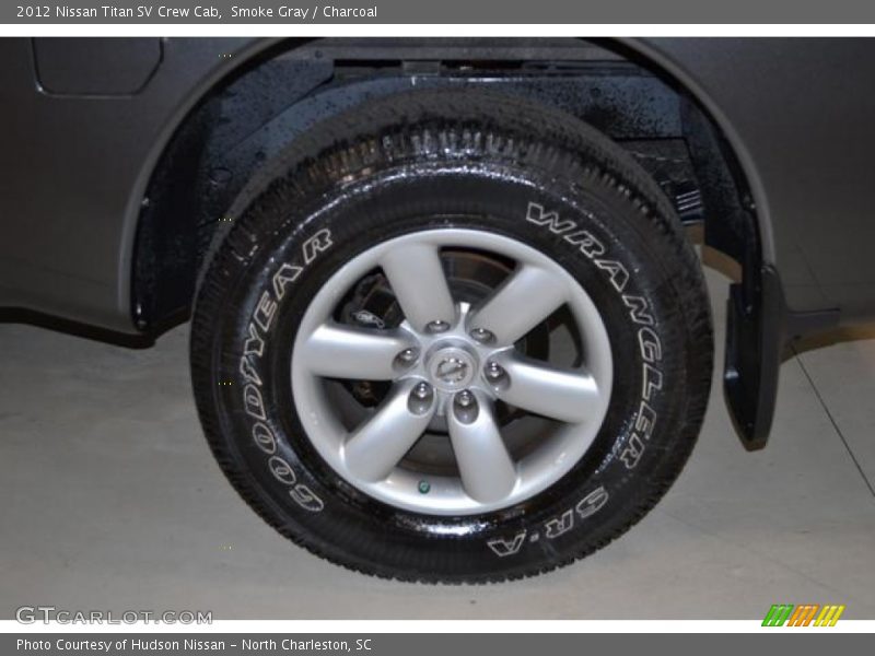 Smoke Gray / Charcoal 2012 Nissan Titan SV Crew Cab