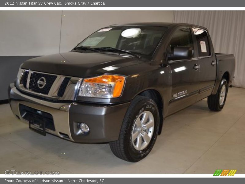 Smoke Gray / Charcoal 2012 Nissan Titan SV Crew Cab