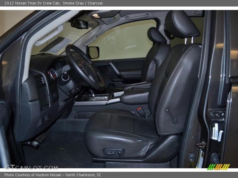 Smoke Gray / Charcoal 2012 Nissan Titan SV Crew Cab