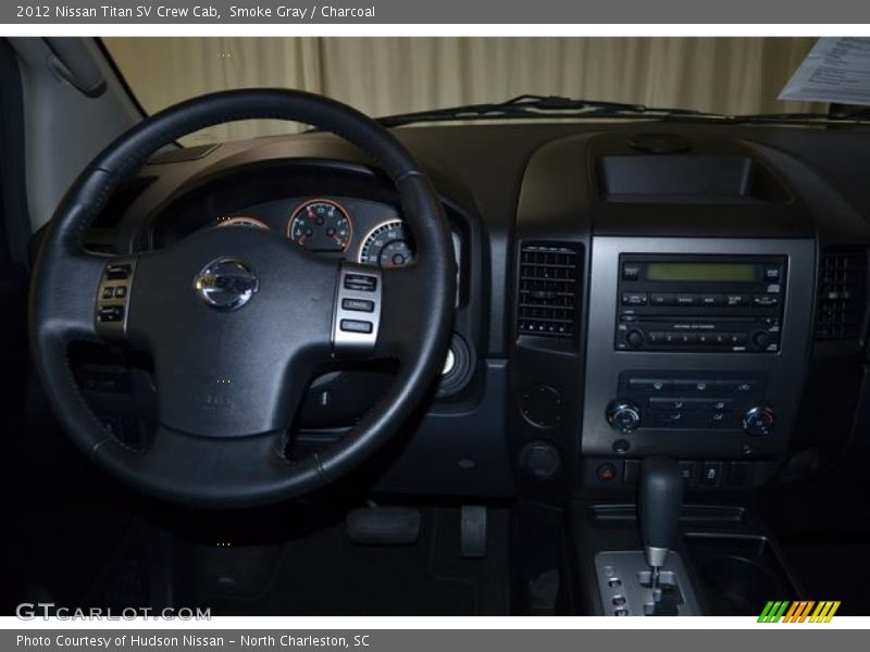 Smoke Gray / Charcoal 2012 Nissan Titan SV Crew Cab