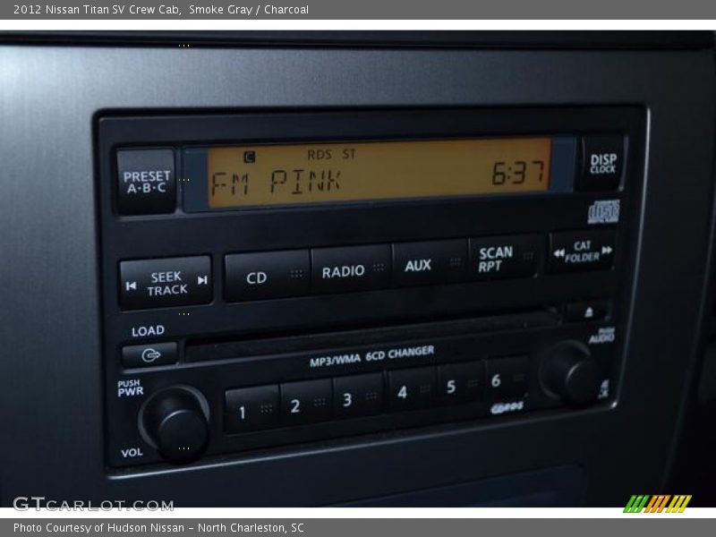 Smoke Gray / Charcoal 2012 Nissan Titan SV Crew Cab